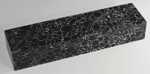 Black With White Web Tru-Stone Block - 1.0